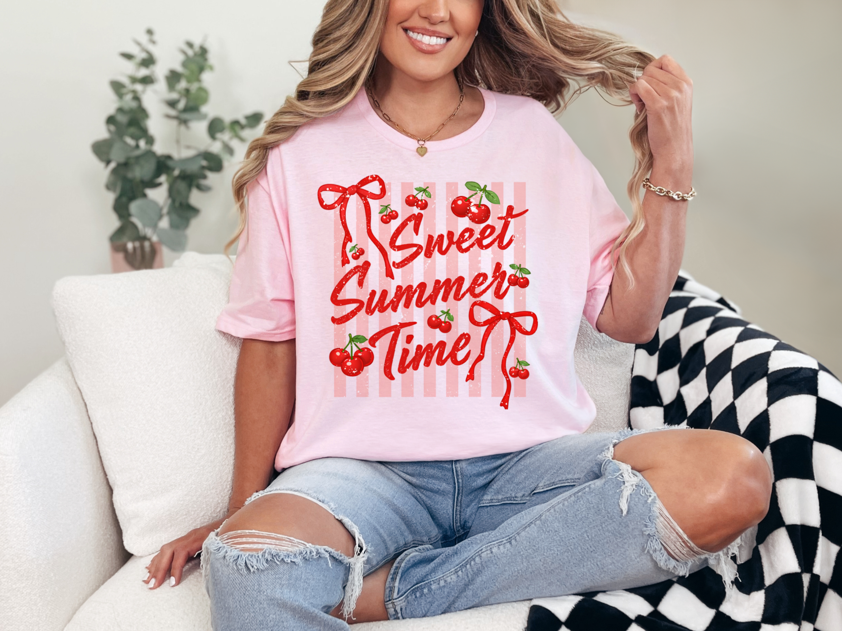 Cherry Sweet Summer Time Tee