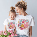 Floral Smiley Face Tee